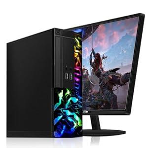 Dell PC Gamer Completo, Ordenador Gaming, Quad Core I7 hasta 3,9GHz, GeForce GTX 750 Ti 4GB GDDR5, RAM 16GB, SSD 512GB, WiFi 600M, Bluetooth 5.0, Nuevo 24″ 1080 FHD LED, W10P64 (Reacondicionado)