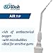 SoWash Air Tip | with Microbubbles Into The Water Jet | for SoWash Water Flosser Faucet Oral Irrigator Dental Water Floss | Refill Pack with 1 Tip | Italian Product