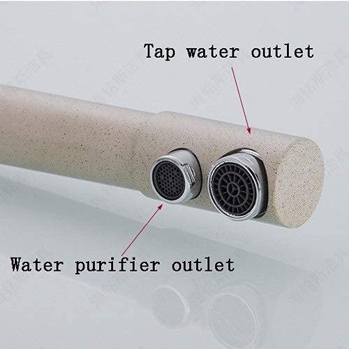 Robinet de cuisine moderne beige pour purifier l'eau du quotidien - 5