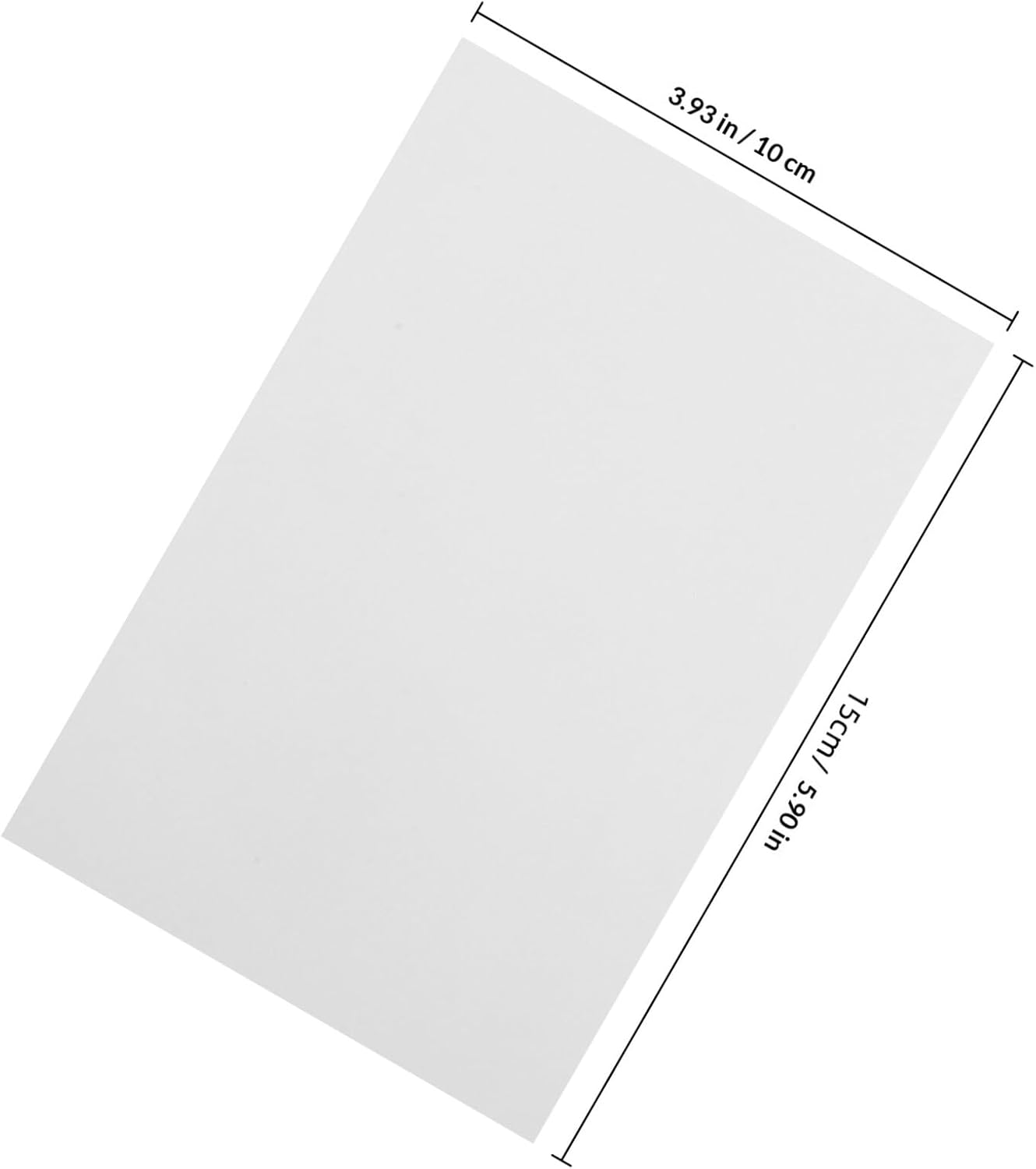 Artibetter 100pcs White Thick Cardstock Paper 10x15cm for Scrapbook Supplies Greeting Cards and DIY Paper Crafts