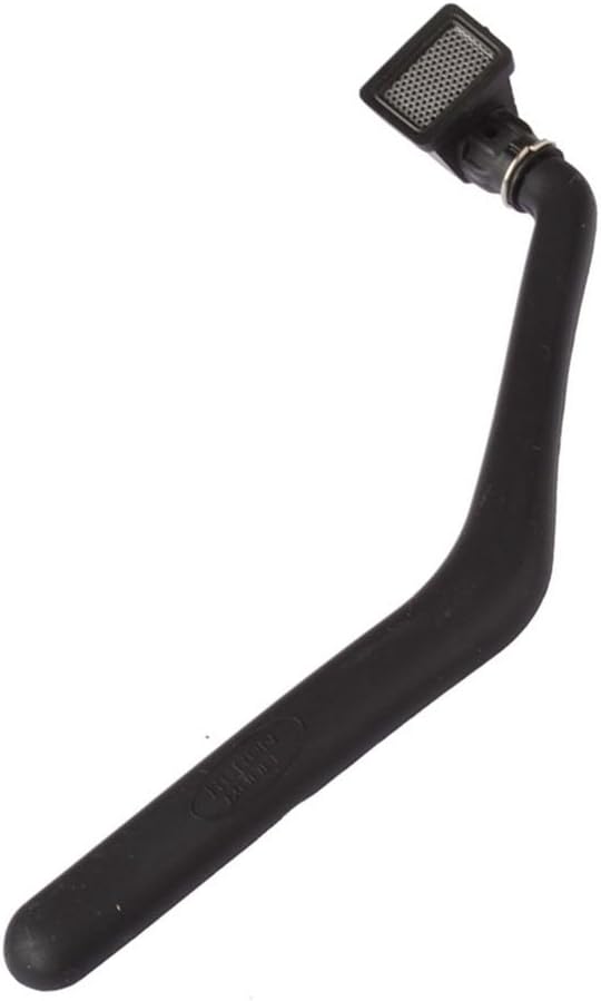 LAFEINA Black Rubber Safari Snorkel for 1/10 Scale RC Crawler Axial SCX10 II 90046 90047 Cherokee Body Car Shell