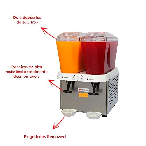 Refresqueira Inox Rv216 32 Litros Elétrica 220v Venâncio