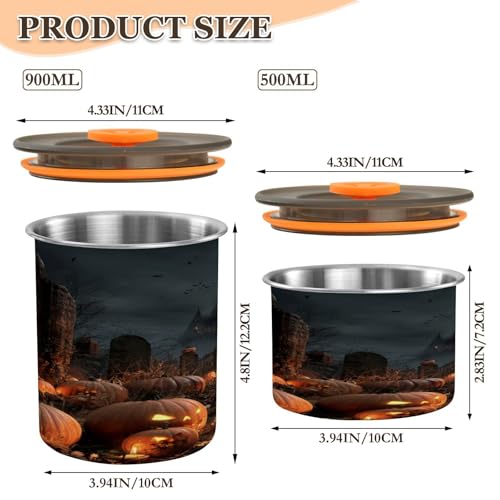 Contenedor de café acero inoxidable 500 ml con tapa miniatura 2