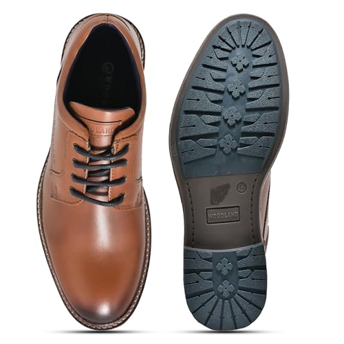 Image of Woodland Men's Leather Uniform Dress Shoe