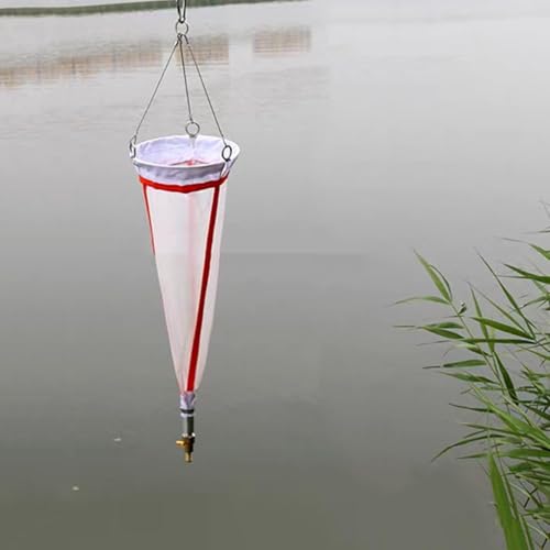 Red de muestreo de plancton con aro de acero inoxidable duradero 6