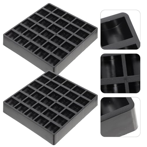 Caja organizadora de monedas negra 2 piezas miniatura 6