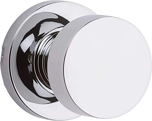 Kwikset 97200-891 Pismo Door Knob, Polished Chrome