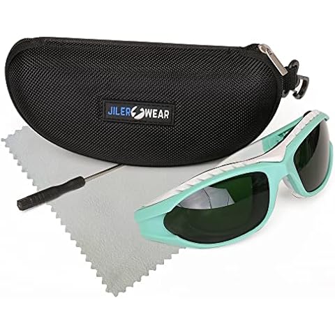 JILERWEAR IPL 200nm-2000nm Laser Protective Glasses and Beauty Cosmetology Eye Protection Intense Pulsed Light Safety Goggle for Hair Removal Treatment Cover