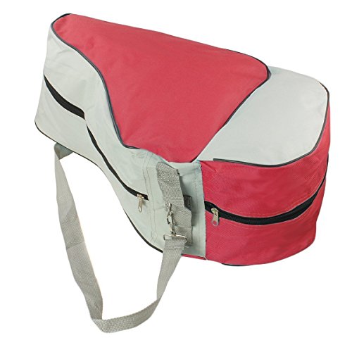 Merryshop Ice Skating Bag Roller Skating Adjustable Shoulder Strap Bag Skates Tote (Red) Merryshop Ice Skating Bag Roller Skating Adjustable Shoulder Strap Bag Skates Tote (Red)