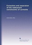 carnotite is an ore of  Extraction et séparation des constituants radioactifs de la carnotite