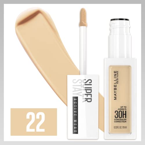 Maybelline Super Stay Liquid Concealer Makeup, Full Coverage Concealer, Up to 30 Hour Wear, Transfer Resistant, Natural Matte Finish, Oil-free, Available in 16 Shades, 22, 1 Count - Image 4