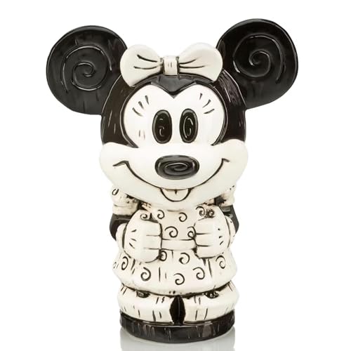 Geeki Tikis Disney Minnie Mouse Ceramic Mug | Party Cocktail Tumbler for Liquor and Beverages | Holds 16 Ounces