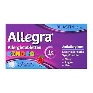 Allegra Allergie Tabletten für Kinder 20 Stk