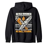 Lustig, wir Bohren Sie Fahren, EIN Harter Arbeiter in der Öl- und Gasindustrie Kapuzenjacke