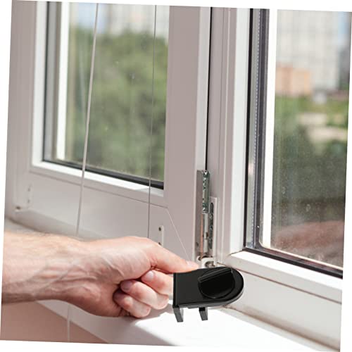 Hoement 3pcs Child Window Lock Sliding Door Childproof Lock Safety Aluminum Alloy Non-slip Design - Thumbnail 3