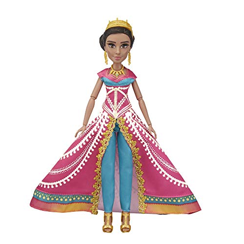 Disney Princess Aladdin Glamorous Jasmine Deluxe Fashion Doll With Gown, Shoes, & Accessories, Inspired By Disney's Live-Action Movie, Toy For Kids & Collectors #TOP2
