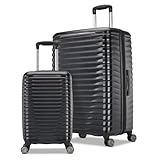 Samsonite Element - Set di valigie rigide, 2 pezzi, colore: Nero, Nero , Bagagli Hardside