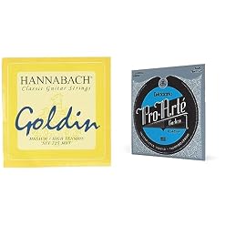 Hannabach 652727 Série 725 Cordes pour Guitare Classique Medium/High Tension Goldin & D’Addario EJ46FF Pro Arte jeu de cordes pour guitare classique Tirant fort - Les Beatles, Paul McCartney, John Lennon, RIngo Starr, George Harrison