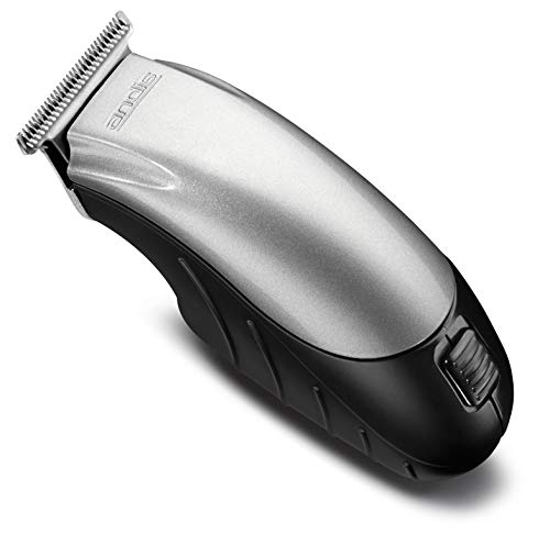 Andis 24870 Trim 'N Go Cordless Beard/Hair Trimmer Kit for Beard, Mustache, Stubble, Ear & Body Grooming – Close Cutting T-blade Zero Gapped - Black/Silver, 14-Piece