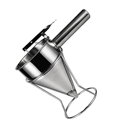 OFFSCH Kitchen Sushi Tools Stainless Steel Funnel Dispenser Diy Paste Maker Octopus Balls Baking