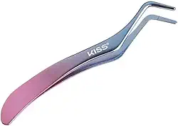 Aplicador Profissional Para Cílios Postiços, Kiss New York, Pinça de Precisão para Extensão de Cílios