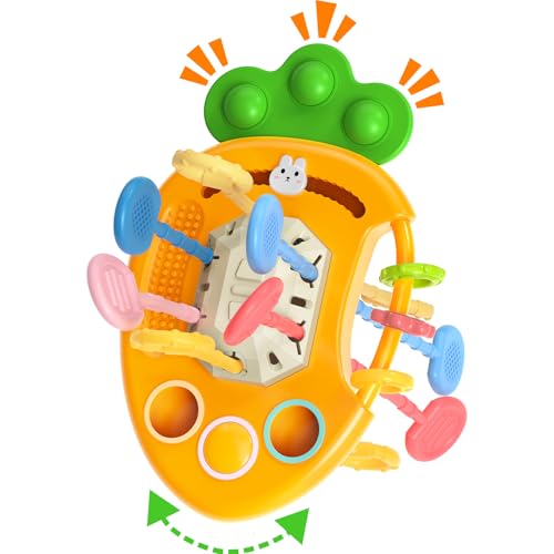 Yetonamr Baby Toys, Easter Basket Stuffers, Toddler Easter Basket Birthday Gift Sensory Montessori Toys for Boy Girl Infant