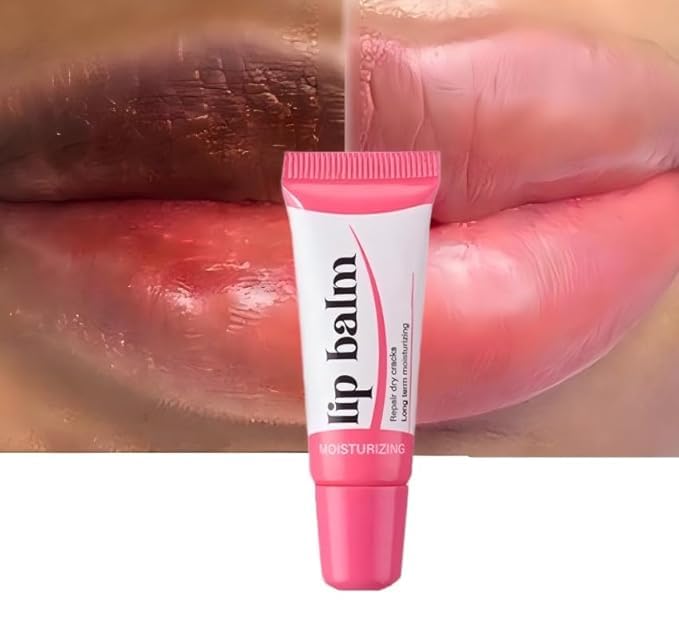 Lip Lightening Balm for Smokers Dark Lips Dry & Uneven Tone | Natural Lip Repair Moisturizer Reduces Discoloration Restores Natural Pink Lip Color
