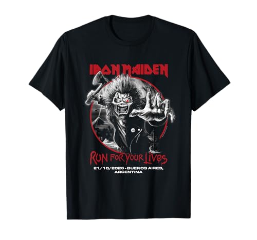 Image of Iron Maiden Run for Your Lives Tour 2026 Buenos Aires II T-Shirt