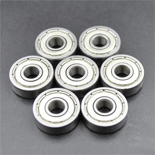 Rodamiento de bolas 605ZZ para eliminar vibraciones en motores y poleas de 5mm 4