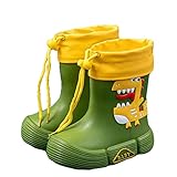 [ＬＳＤＺＷ] 雨靴 キッズ 子供 子ども ジュニア 長靴 男児 女児 レインブーツ 女の子 グリーン裏起毛 男の子 レインシューズ 滑り止め 梅雨 通勤 通学 18.0cm 大きいサイズ 子供靴 雨靴 レインブーツ キッズ ブーツ 恐竜柄 学生 女の子 男の子 長靴