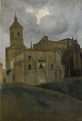 Tableau Toile Roger Eliot Fry Colline Italienne 60x90cm