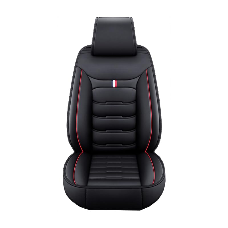 Coche Fundas Asientos para Mazda 3 2020-2023, Fundas Asientos Delanteros y Traseros, Impermeables Transpirabilidad Interior Accesorios, Black-Red