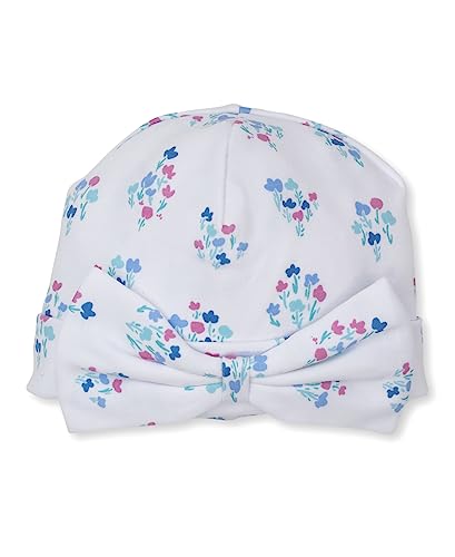Kissy Kissy Baby Girls Infant Flowering Winter Blues Print Hat