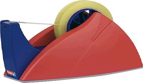 Preisvergleich Produktbild tesa Tischabroller Easy Cut Professional, rot / blau VE = 1