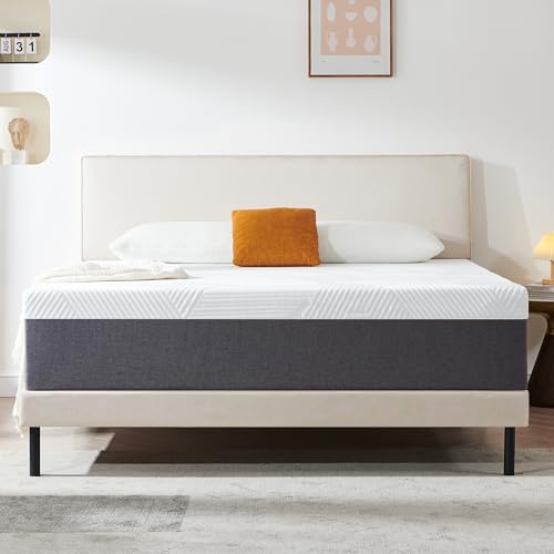 Sleremind Mattress 22cm Thickness Double Mattress with Memory Foam Medium Firm Soft and Gentle care Fabric for Back Pain Enough Support Mattress in Box 135x190x22cm
