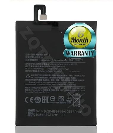 Image of Original BM4E Battery for Redmi Pocophone F1 Battery with 6 Month Warranty**** (B85)