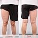 PURFWOG Silicone Fake Thigh Enhancer, Realistic Silicone Thigh Pads, Thigh Augmentation and Retouching Nice Leg, Thigh Birthmark Scars Occlude Protective Case (Color : 1 Pair)
