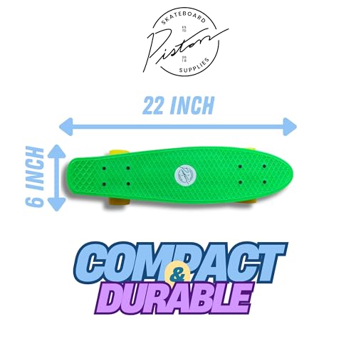 Image of Mini Cruiser 22 Inch for Beginners /Kids (Green) | Skate Supply India