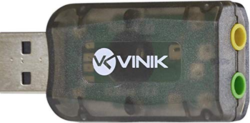 ADAPTADOR PLACA DE SOM USB 5.1 CANAIS VIRTUAL AUSB51 - VINIK, 25540