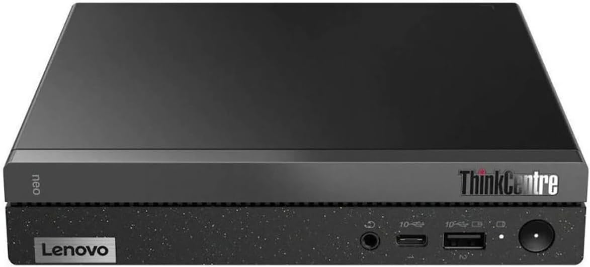 ThinkCentre neo 50q Gen 4 12LN000CUS Desktop Computer - Intel Core i5 13th Gen i5-13420H Octa-core (8 Core) - 8 GB RAM DDR4 SDRAM - 256 GB M.2 PCI Express NVMe 4.0 x4 SSD - Tiny - Black