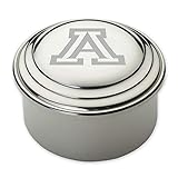 M. LA HART University of Arizona Pewter Keepsake Box
