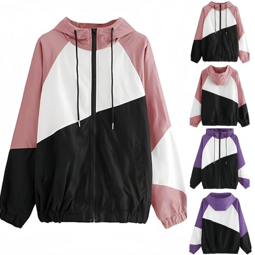 Veste coupe-vent à capuche femme légère et compacte Gerrit taille M