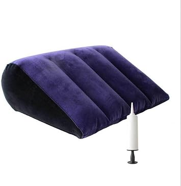 Triangular Pillows Wedge Pillows Fuqmie Inflatable Throw Pillows,Enhance Intimacy and Comfort in Different Positions - Perfect for Couples, Travel, Hotels, and More!