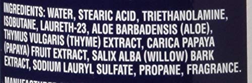 Barbasol Thick & Rich Shaving Cream, Sensitive Skin 10 oz (Pack of 3)