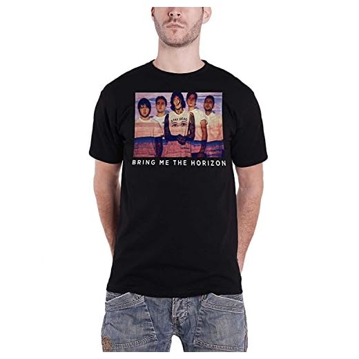 Bring Me The Horizon T Shirt Thats The Spirit Photo Lines Official Mens Black S