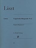 Ungarische Rhapsodie Nr. 2: Besetzung: Klavier zu zwei Händen (G. Henle Urtext-Ausgabe) - Franz Hrsg. Herttrich Ernst Liszt 