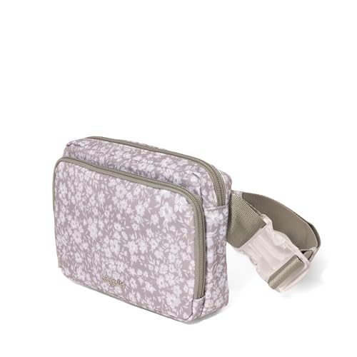 Image of Baggallini Modern Belt Bag 5x8 Travel Fanny Pack Sling Bag Waistpack w /RFID Card Holder Water-resistant Crossbody Bag