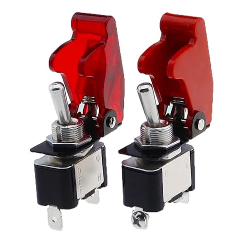 Interrupteur à bascule étanche 220V 12V et inverseur culbuteur ON-OFF KN3A-101 - 4