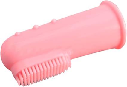 Vkospy Bebe Doux Bebe Pet Brosse A Dents Chien Balayette Mauvaise Haleine Tartares Soins Des Dents De Chat De Chien Brosse De Nettoyage Amazon Fr Animalerie