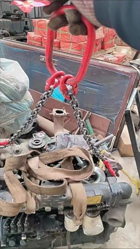 Palan à chaîne 3 tonnes avec levage G80 en acier de 1m - 3